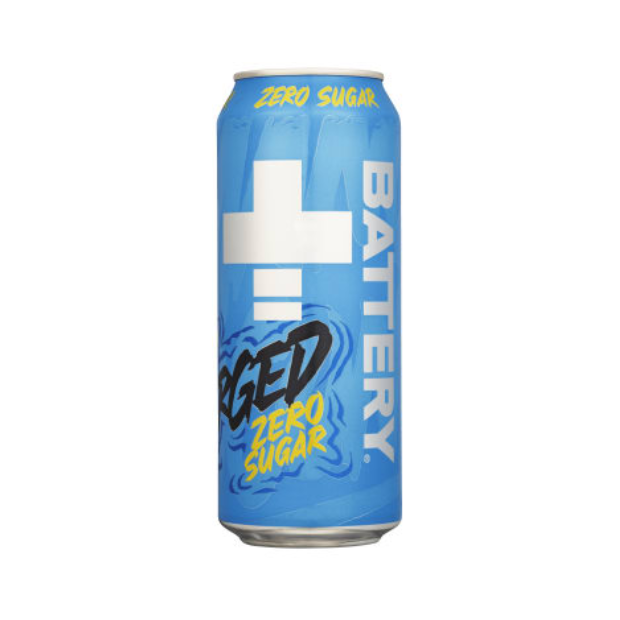 Battery Zero Mango & Coconut 0.5L Can | Energy drink | All season, Beverages, Energy drink | Battery